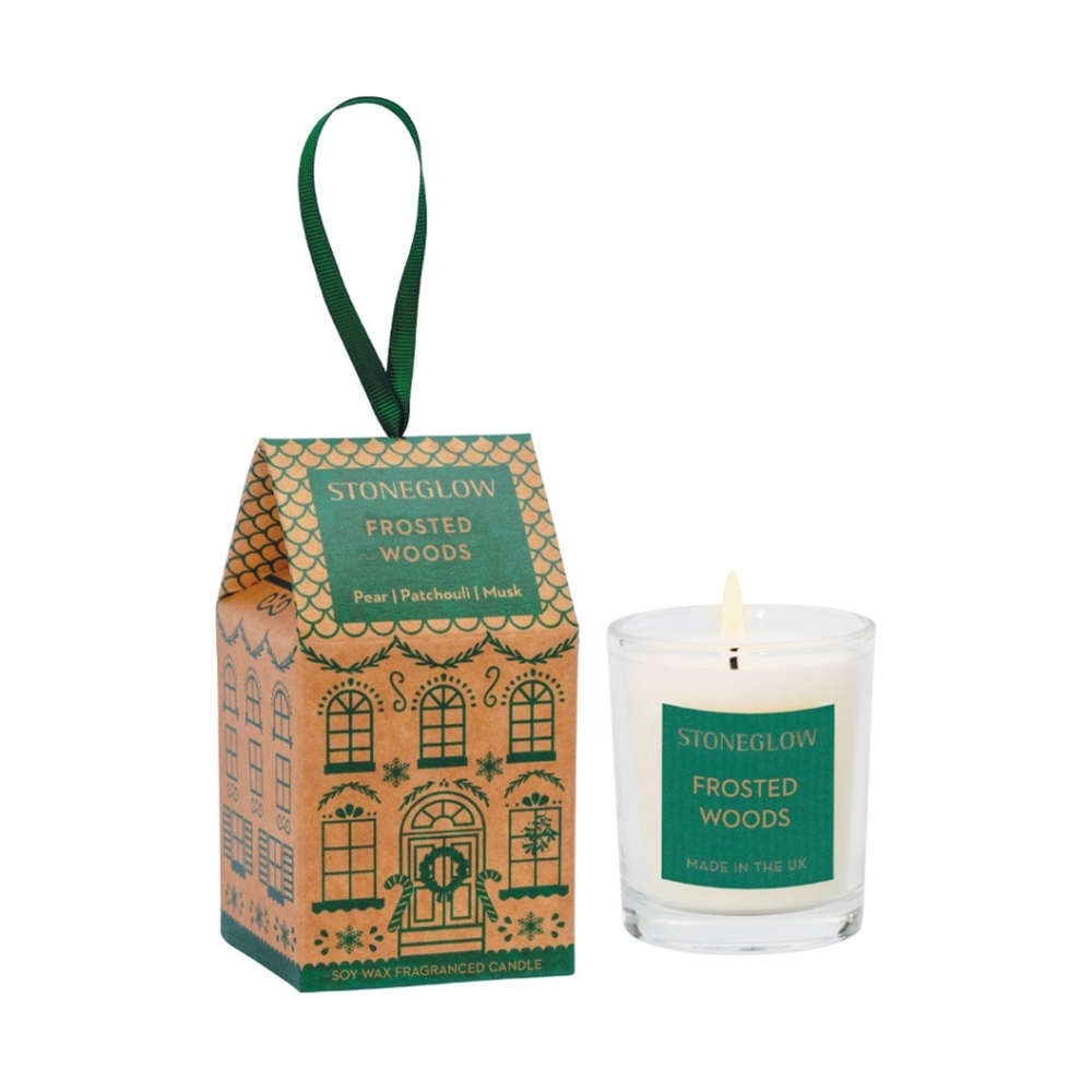 Stoneglow Frosted Woods - Mini Scented Candle (Soy Wax) **NEW - Picture 2 of 7